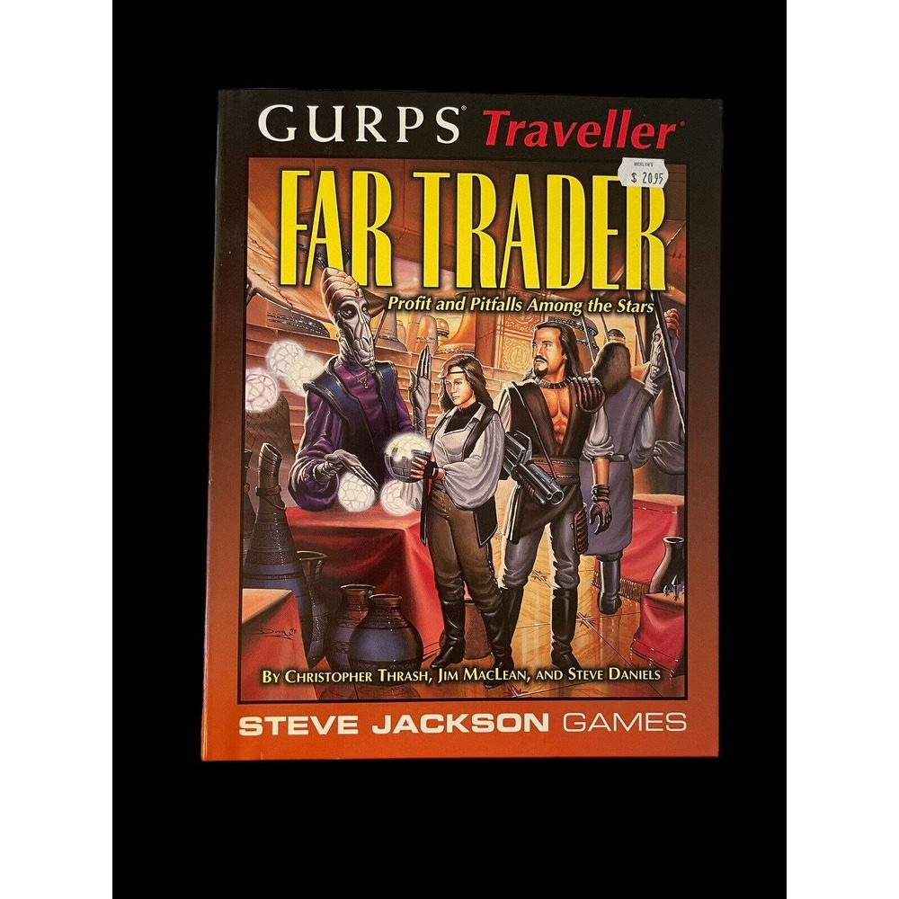 GURPS Traveller Far Trader Profit And Pitfalls Among The Stars RPG SJG #6606